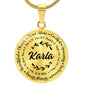 Personalized Christian gifts for daughter, Christian graduation gifts, Encouragement jewelry, Christian Mother's Day gifts, Christmas gifts.