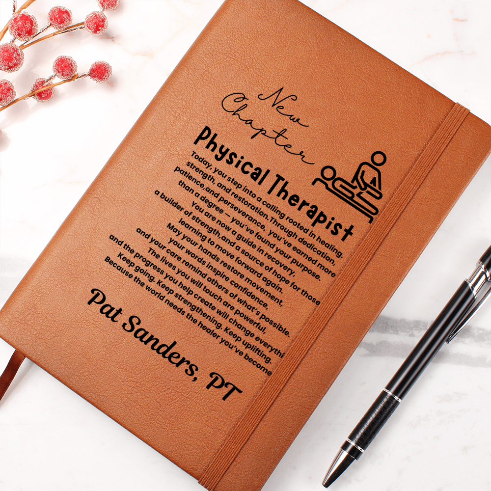 Personalized custom name pt graduation gift,pt graduation gift, future physical therapist, physical therapist graduation, physical therapist journal gift