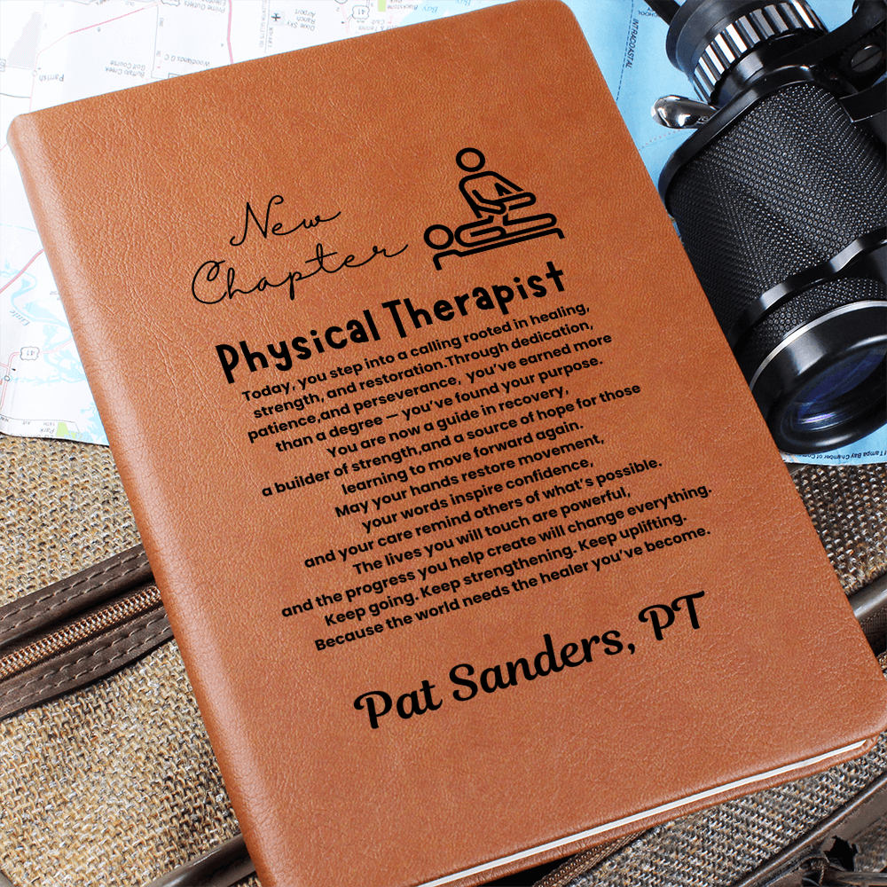 Personalized custom name pt graduation gift,pt graduation gift, future physical therapist, physical therapist graduation, physical therapist journal gift