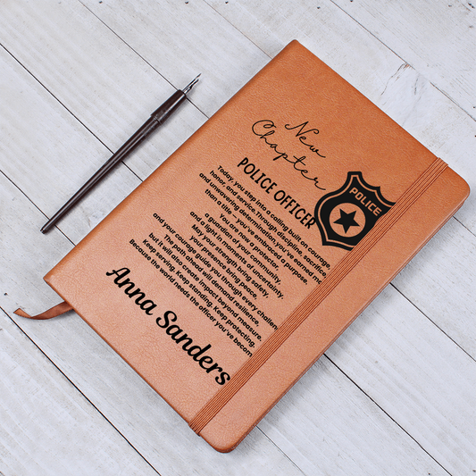 New chapter personalize police journal gift, academy graduation gift, police officer graduation, cop graduation, new police officer, police graduate gift, police academy graduation.