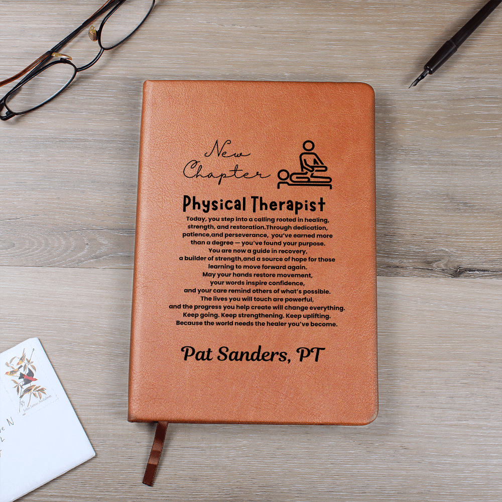 Personalized custom name pt graduation gift,pt graduation gift, future physical therapist, physical therapist graduation, physical therapist journal gift