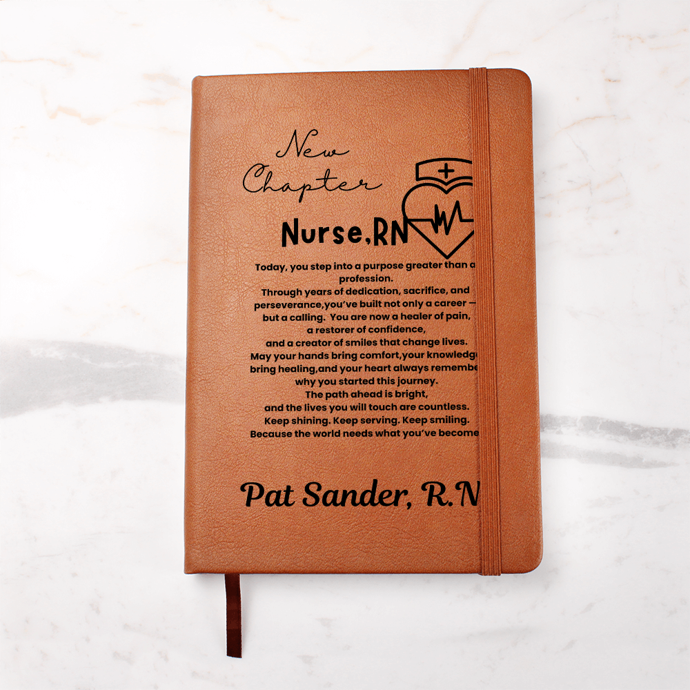 Custom Name nurse journal, nurse graduation pin gift, future nurse gift, nurse graduation gifts for her him, nurse graduating keepsake