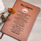 Personalized new chapter gift, Lotus Flower New Beginnings Journal Divorce gift Clean Slate gift New Job Gift Brackup gift for him her strength gift
