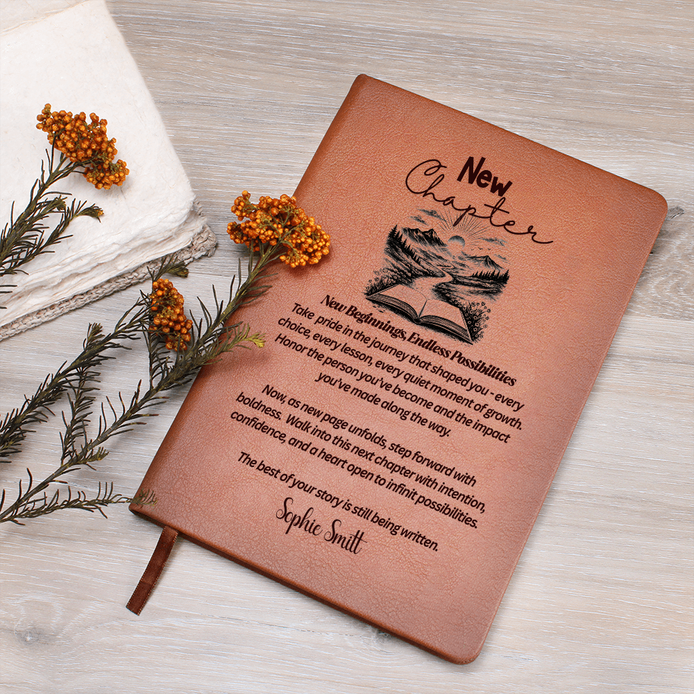 New Chapter Journal gift for mom dad daughter New chapter notebook  boss leaving gift retirement gift ideas leaving job gift corporate gift ideas coworker gifts