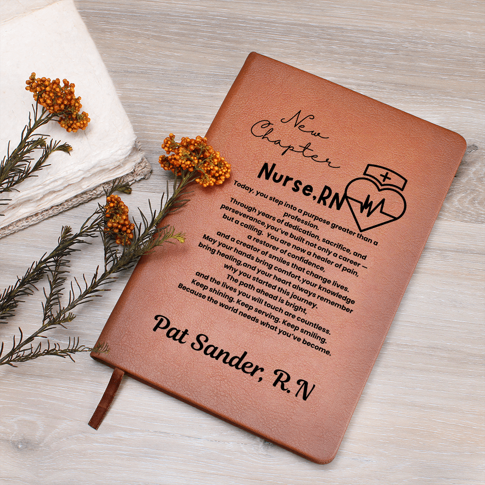Custom Name nurse journal, nurse graduation pin gift, future nurse gift, nurse graduation gifts for her him, nurse graduating keepsake