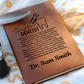 Personalized Leather vegan Dentist Journal, Future dentist gift, Dental Student gift, dental graduation gifts, Dental School gift, future dentist gift for him her