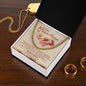To My Grandson - I'm proud Of you - Cuban Necklace