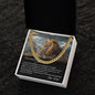 To My Amazing Son - Achieve The Impossible - Cuban Necklace