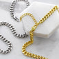 To my Son - I want you to know you are the light of my life - Cuban Chain Necklace.