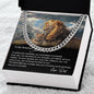 To My Amazing Son - Achieve The Impossible - Cuban Necklace