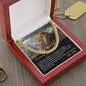 To My Amazing Son - Achieve The Impossible - Cuban Necklace
