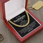 To  My Soulmate - I feel so incredibly lucky to have you in my life - Cuban Chain Necklace.