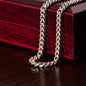 To  My Soulmate - I feel so incredibly lucky to have you in my life - Cuban Chain Necklace.