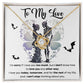 To my Wife - I love you today, tomorrow and for the rest of my life - Love Knot Necklace
