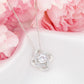 To my Soulmate - You're the reason I got my laugh back, the reason I fell asleep,.. - Love Knot Necklace.