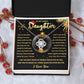 To My Daughter - You are the best thing I'v ever done with my life - Love Knot Necklace