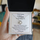 To My Amazing Mom - On My Wedding Day - Love Knot Necklace