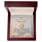 To My Grandmother - On My Wedding Day - Love Knot Necklace