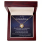 To My Grandma - Never be Apart - Love Knot Necklace