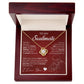 To My Soulmate - The day I met you I found my missing piece - Love Knot Necklace
