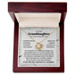 To My Granddaughter - On Your Wedding Day - Forever Love Necklace