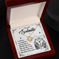 To My Soulmate - I will love you till the end of time - Love Knot Necklace