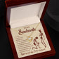 To my Soulmate - I can not imagine a life without you - Love Knot Necklace