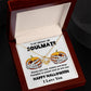 To My Smokin' Hot Soulmate - Roses are red , violets are blue - LED Acrylic Plaque