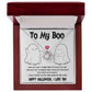 To my Wife - I may not get to hold you through the night - LED Acrylic Plaque