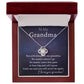 To My Grandma - Never be Apart - Love Knot Necklace