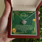 To my Friend - I can't thank the universe enough for bringing you into my life - Love Know necklace.