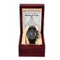 Wonderful Husband To Be - Chronograph Watch