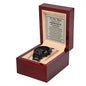 To My Man - Always Remember - Chronograph Watch