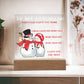 To My Soulmate - When I say I love you more… - LED Acrylic Plaque.