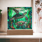 To my Mom - Stainedglass Turtle - LED Acrylic Plaque.