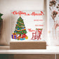 Mother gifts - Christmas in Heaven - LED Acrylic Plaque.