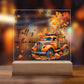 Grandmother gifts - Fall is in the air - LED Acrylic Plaque.