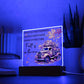 Grandmother gifts - Fall is in the air - LED Acrylic Plaque.