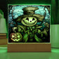Mother gifts - Halloween pumpkin ghost- LED Acrylic Plaque
