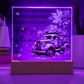 Grandmother gifts - Fall is in the air - LED Acrylic Plaque.