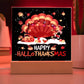 To my Mom - Happy thanksgiving - LED Acrylic Plaque
