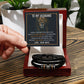 To My Husband - My Best Decision - Leather Bracelet