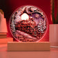 Mom gifts - Fairy Tale Christmas Train - LED Acrylic Plaque.
