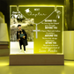 Personalized plaque class of 2026 with photo & cross necklace, graduation gift for son from parents, graduate present, college High School Grad.