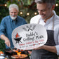 Personalized Dad's Grilling Plate, Father's Day gift from kids, BBQ Lover Gift for Dad, Custom BBQ serving Platter for Grill for dad, Grill master Daddy Gift.