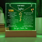 Class of 2026 graduate gift  from aunt, personalized Photo plaque & Name necklace, niece jewelry grad present, College High School graduation gift.