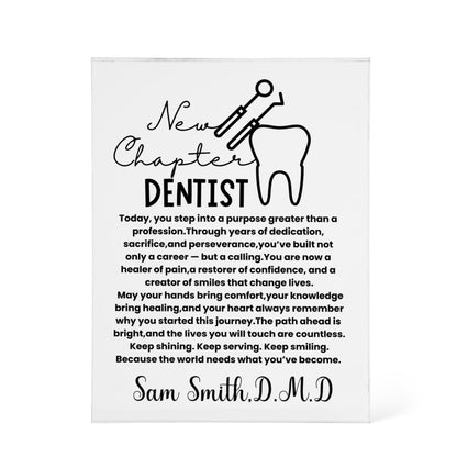 Custom name  New dentist gift, Dental Student gift for daughter granddaughter niece, dentist graduation, future dentist gift, Personalized dentist graduation